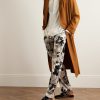 Silk-Blend Satin Henley Pyjama Top - OU