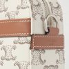 Small Triomphe Leather-Trimmed Logo-Print Coated-Canvas Messenger Bag - CU Small Triomphe Leather-Trimmed Logo-Print Coated-Canvas Messenger Bag - CU