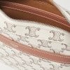 Small Triomphe Leather-Trimmed Logo-Print Coated-Canvas Messenger Bag - E1 Small Triomphe Leather-Trimmed Logo-Print Coated-Canvas Messenger Bag - E1