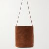 Logo-Embossed Suede Tote Bag Logo-Embossed Suede Tote Bag