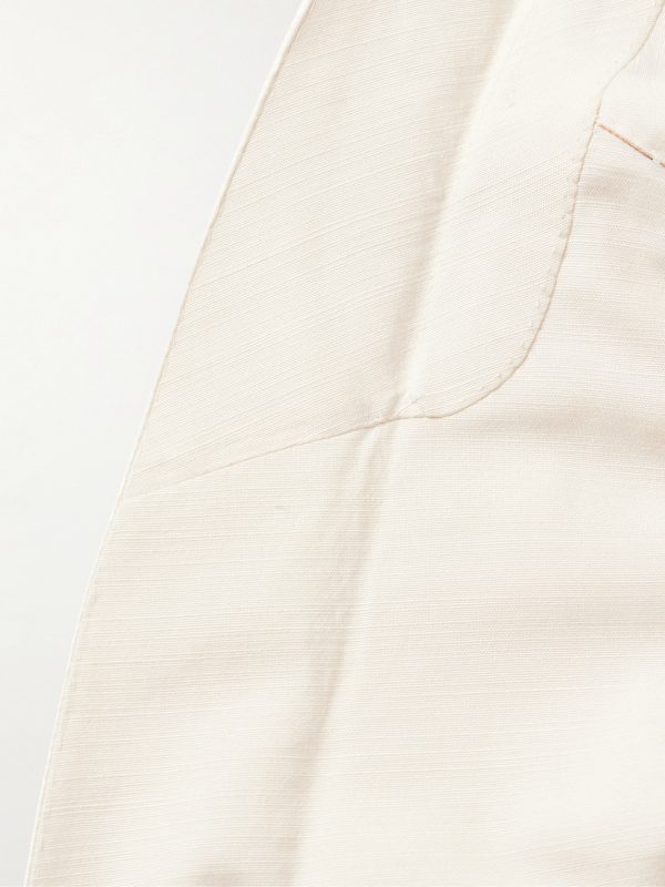 Shawl-Collar Satin-Trimmed Silk Tuxedo Jacket - E1 Shawl-Collar Satin-Trimmed Silk Tuxedo Jacket - E1