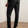 Straight-Leg Satin-Trimmed Wool and Mohair-Blend Tuxedo Trousers - BK