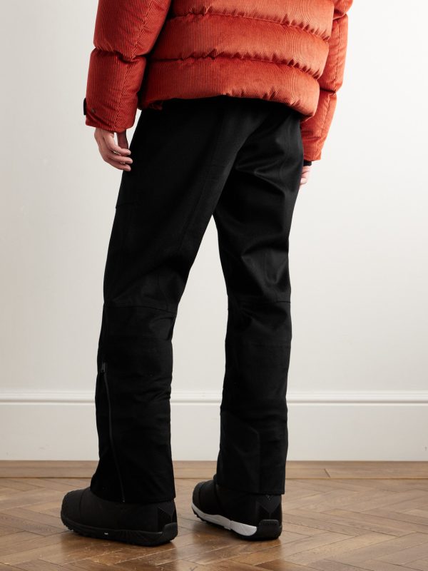 Straight-Leg Padded Ski Pants - BK Straight-Leg Padded Ski Pants - BK