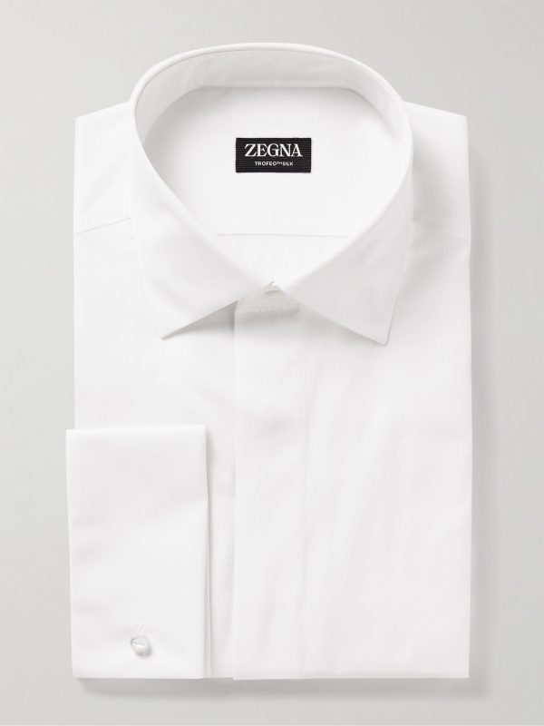 Trofeo™ Cotton and Silk-Blend Poplin Shirt Trofeo™ Cotton and Silk-Blend Poplin Shirt