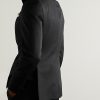 Slim-Fit Satin-Trimmed Wool and Mohair-Blend Tuxedo Jacket - BK Slim-Fit Satin-Trimmed Wool and Mohair-Blend Tuxedo Jacket - BK