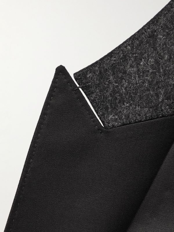 Slim-Fit Satin-Trimmed Wool and Mohair-Blend Tuxedo Jacket - E1 Slim-Fit Satin-Trimmed Wool and Mohair-Blend Tuxedo Jacket - E1