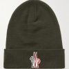 Logo-Appliquéd Ribbed Wool Beanie Logo-Appliquéd Ribbed Wool Beanie