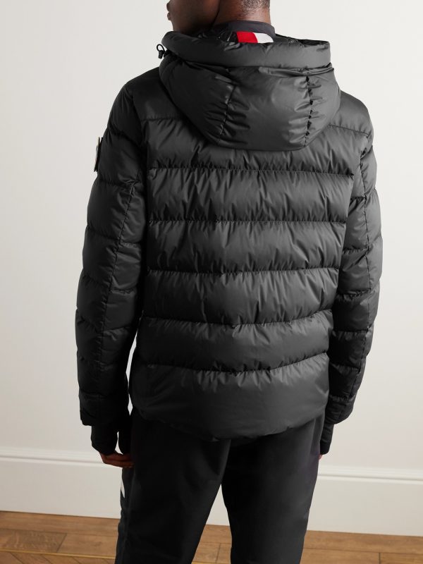 Camurac Logo-Appliquéd Quilted Hooded Down Ski Jacket - BK Camurac Logo-Appliquéd Quilted Hooded Down Ski Jacket - BK