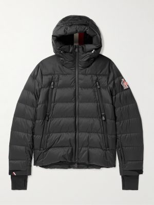 Camurac Logo-Appliquéd Quilted Hooded Down Ski Jacket