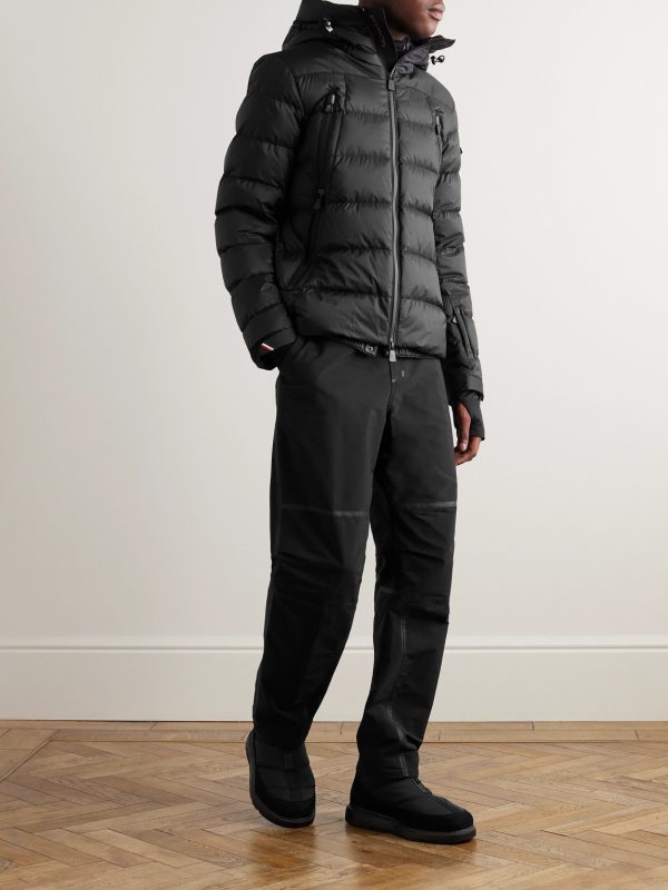 Camurac Logo-Appliquéd Quilted Hooded Down Ski Jacket - OU Camurac Logo-Appliquéd Quilted Hooded Down Ski Jacket - OU