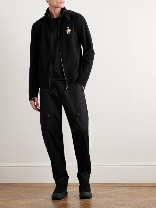Shell-Trimmed Fleece Ski Jacket - OU