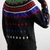 Wool-Blend Jacquard Sweater - BK