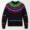 Wool-Blend Jacquard Sweater