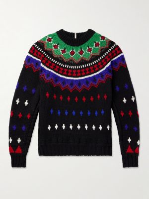 Wool-Blend Jacquard Sweater Wool-Blend Jacquard Sweater