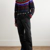 Wool-Blend Jacquard Sweater - OU