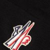 Logo-Appliquéd Ribbed Wool Beanie - CU Logo-Appliquéd Ribbed Wool Beanie - CU