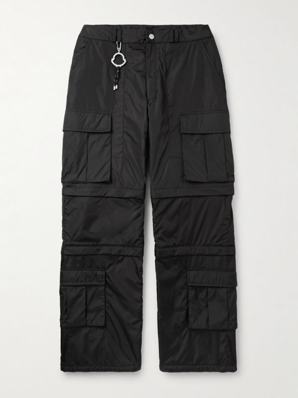 + Pharrell Williams Straight-Leg Convertible Padded Shell Trousers + Pharrell Williams Straight-Leg Convertible Padded Shell Trousers