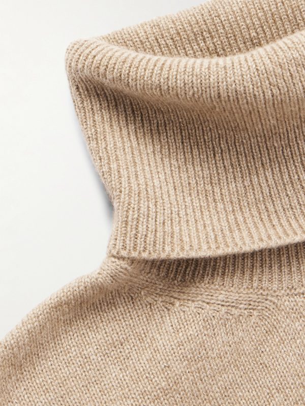 Slim-Fit Cashmere Rollneck Sweater - CU