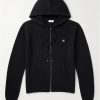 Logo-Embroidered Knitted Wool and Cashmere-Blend Hoodie Logo-Embroidered Knitted Wool and Cashmere-Blend Hoodie