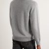 Mélange Cashmere Sweater - BK Mélange Cashmere Sweater - BK