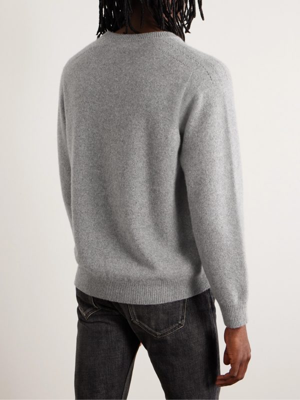 Mélange Cashmere Sweater - BK Mélange Cashmere Sweater - BK