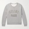 Logo-Appliquéd Cotton-Blend Jersey Sweatshirt