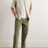 Solana Camp-Collar Cotton Shirt - OU Solana Camp-Collar Cotton Shirt - OU
