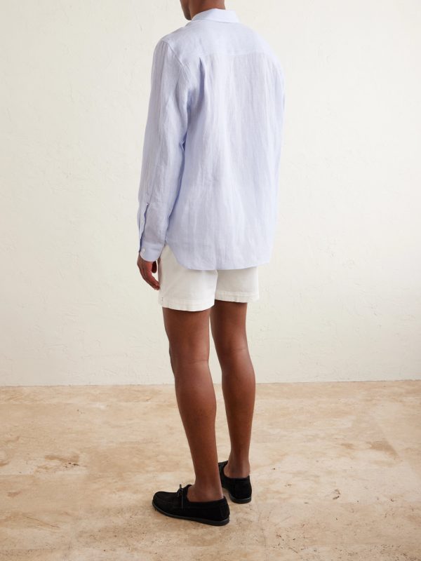 Justin Linen Shirt - BK Justin Linen Shirt - BK