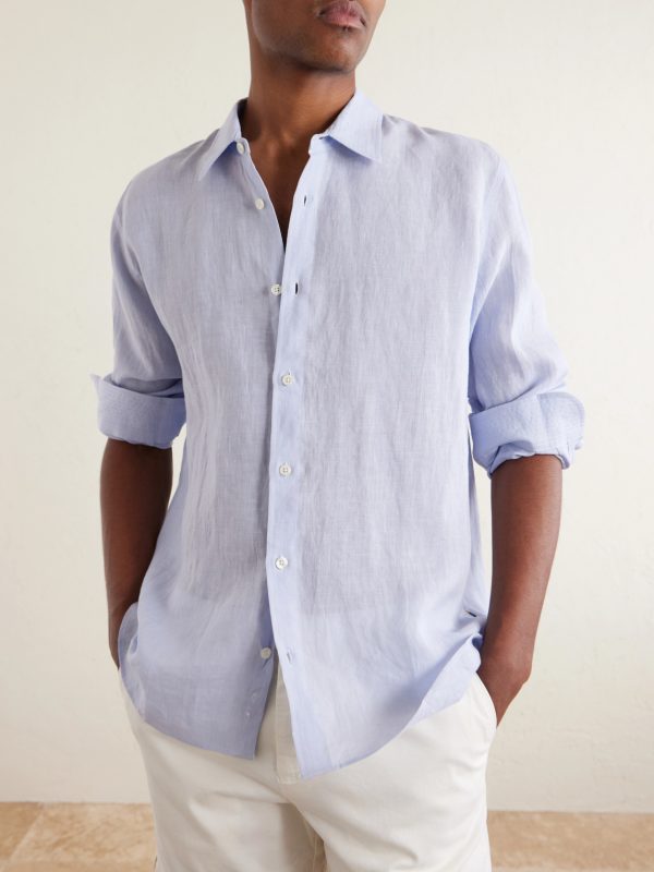 Justin Linen Shirt - CU Justin Linen Shirt - CU