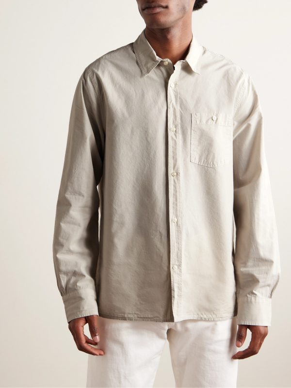 Alex Lyocell and Cotton-Blend Shirt - FR