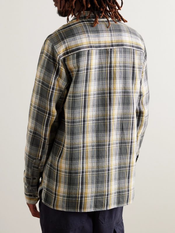 Ahmad Checked Cotton-Twill Shirt - BK