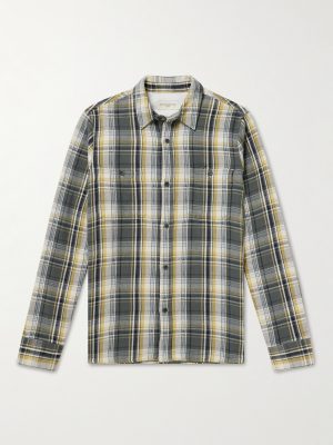 Ahmad Checked Cotton-Twill Shirt Ahmad Checked Cotton-Twill Shirt