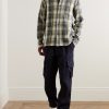 Ahmad Checked Cotton-Twill Shirt - OU