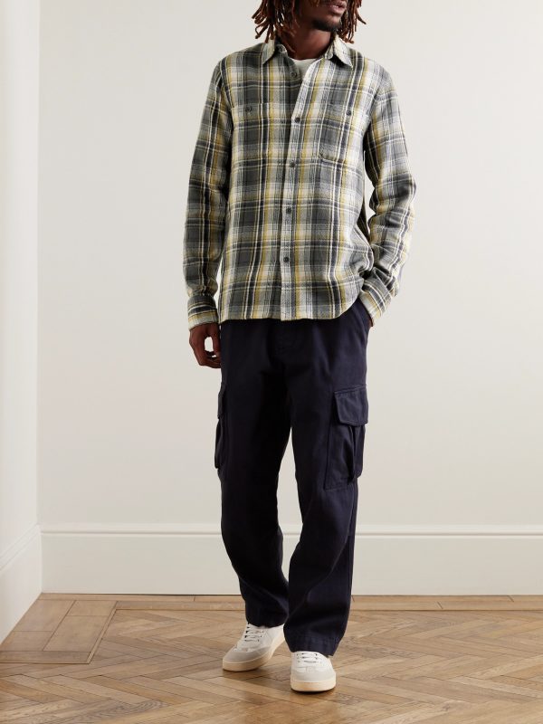 Ahmad Checked Cotton-Twill Shirt - OU