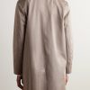 Cotton-Shell Raincoat - BK Cotton-Shell Raincoat - BK