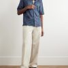 Eren Camp-Collar Bandana-Print Cotton-Poplin Shirt - OU Eren Camp-Collar Bandana-Print Cotton-Poplin Shirt - OU