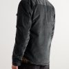 Fleece-Lined Cotton-Blend Corduroy Jacket - BK Fleece-Lined Cotton-Blend Corduroy Jacket - BK