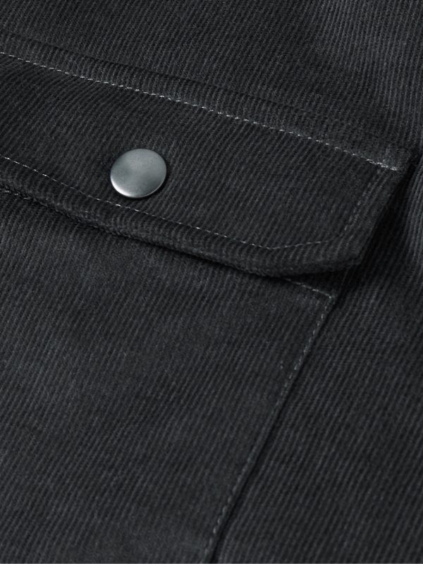 Fleece-Lined Cotton-Blend Corduroy Jacket - CU Fleece-Lined Cotton-Blend Corduroy Jacket - CU