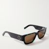 CD Diamond S5I D-Frame Tortoiseshell Acetate and Silver-Tone Sunglasses - FR CD Diamond S5I D-Frame Tortoiseshell Acetate and Silver-Tone Sunglasses - FR