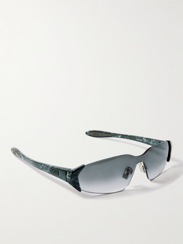DiorBay M1U Aviator-Style Acetate Sunglasses - FR DiorBay M1U Aviator-Style Acetate Sunglasses - FR