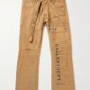 Straight-Leg Embellished Printed Cotton-Canvas Cargo Trousers Straight-Leg Embellished Printed Cotton-Canvas Cargo Trousers