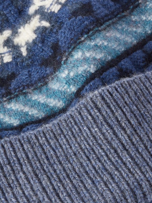 Noel Fair Isle Cashmere Beanie - CU Noel Fair Isle Cashmere Beanie - CU