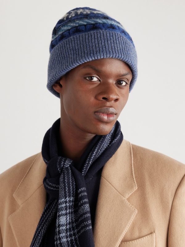 Noel Fair Isle Cashmere Beanie - OU Noel Fair Isle Cashmere Beanie - OU