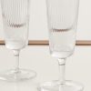 Set of Four Champagne Flutes - CU