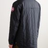 HyBridge Quilted Shell Shirt Jacket - BK HyBridge Quilted Shell Shirt Jacket - BK