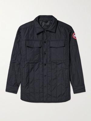 HyBridge Quilted Shell Shirt Jacket