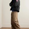 Lawrence Logo-Appliquéd Quilted Enduraluxe® Hooded Down Jacket - OU