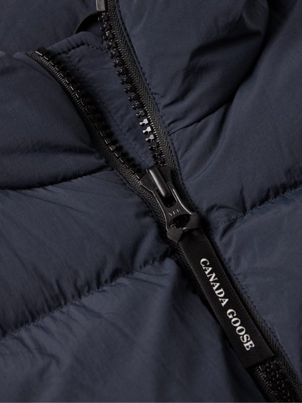 Lawrence Slim-Fit Logo-Appliquéd Quilted Enduraluxe® Down Gilet - E1 Lawrence Slim-Fit Logo-Appliquéd Quilted Enduraluxe® Down Gilet - E1