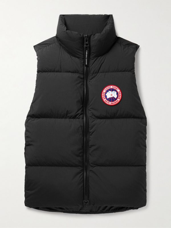 Lawrence Slim-Fit Logo-Appliquéd Quilted Enduraluxe® Down Gilet Lawrence Slim-Fit Logo-Appliquéd Quilted Enduraluxe® Down Gilet