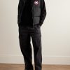 Lawrence Slim-Fit Logo-Appliquéd Quilted Enduraluxe® Down Gilet - OU Lawrence Slim-Fit Logo-Appliquéd Quilted Enduraluxe® Down Gilet - OU